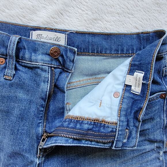 Madewell High Rise Cutoff Denim Shorts - Picture 3 of 4